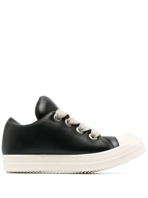 Rick Owens Jumbo lace-up padded sneakers Black RP02C1883LLPW2