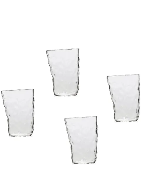 Seletti x Diesel Venice water glass (set of four) Neutrals 11245X4
