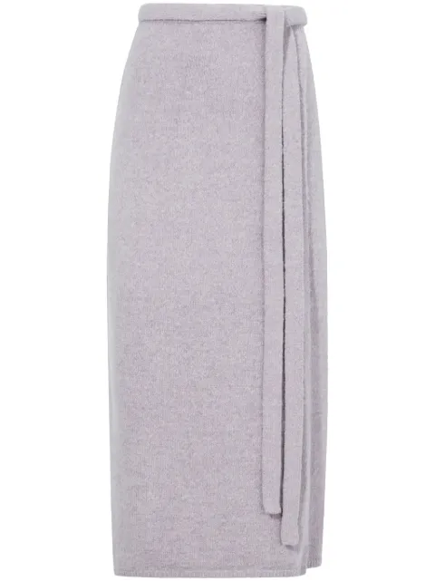 Proenza Schouler White Label Zadie knit wrap skirt Neutrals WL2417952KY303