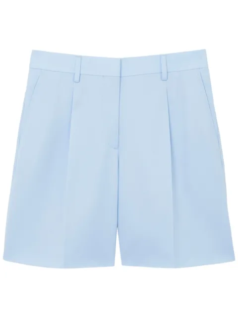 Burberry high-waisted tailored shorts Blue 8066074