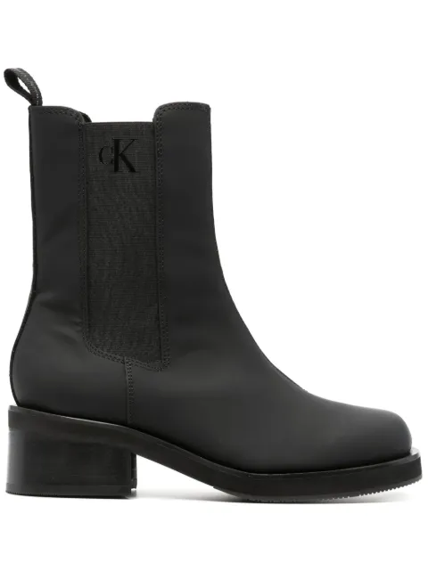 Calvin Klein Jeans 50mm leather chelsea boots Black YW0YW01116