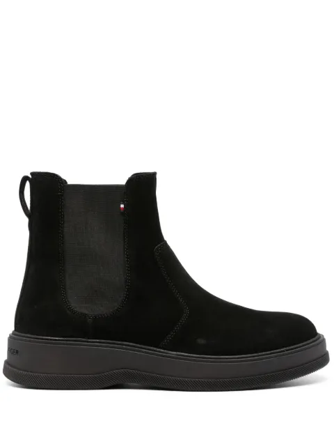 Tommy Hilfiger Everyday suede ankle boots Black FM0FM04659