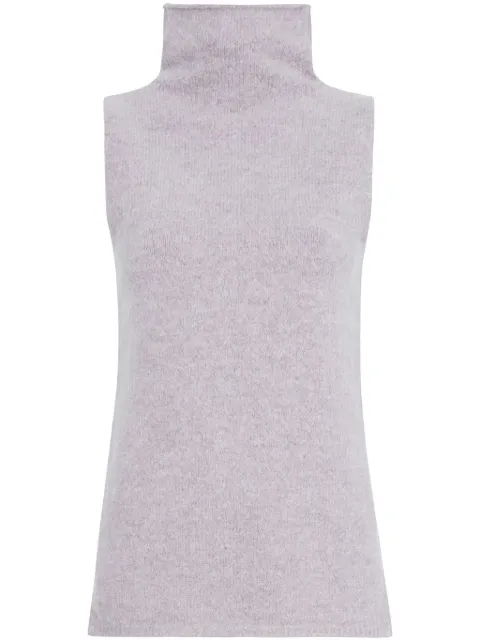 Proenza Schouler White Label Lily turtleneck knit top Neutrals WL2417953KY303