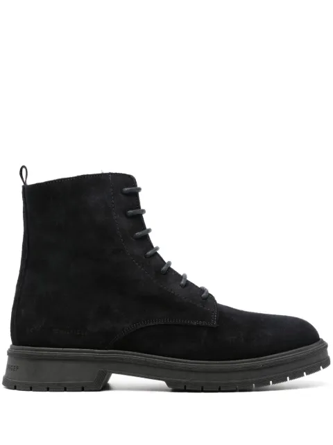 Tommy Hilfiger Core suede boots Blue FM0FM04674