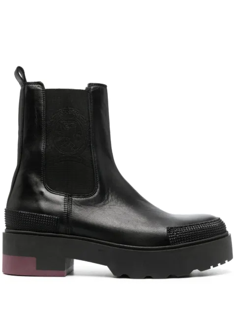 Tommy Hilfiger leather ankle boots Black FM0FM04719