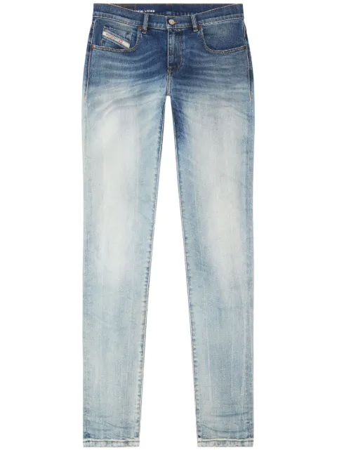 Diesel 2019 D-Strukt 09G28 slim-cut jeans Blue A0355809G28