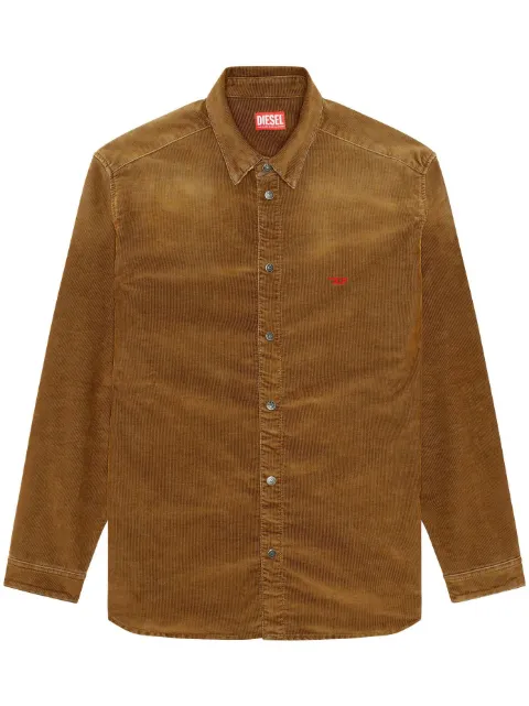 Diesel D-Simply-Over corduroy shirt Brown A07111003GJ