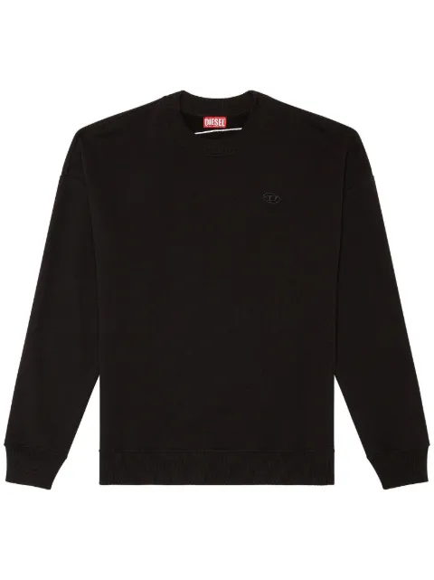 Diesel S-Rob-Megoval-D cotton sweatshirt Black A113030GYCJ