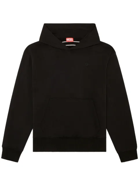Diesel S-Macs-Megoval-D cotton hoodie Black A113040GYCJ