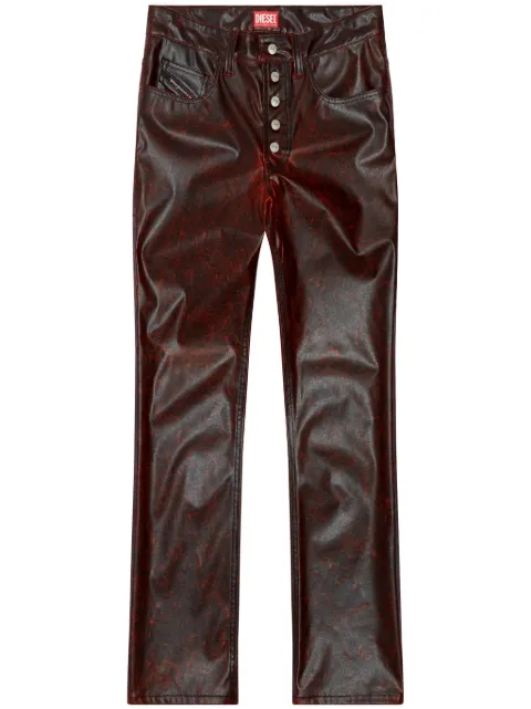 Diesel P-Revol straigth-leg trousers Brown A104610LHAM