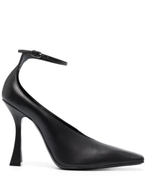 Casadei Geraldine 110mm square-toe pumps Black 1F928W1001PLONG