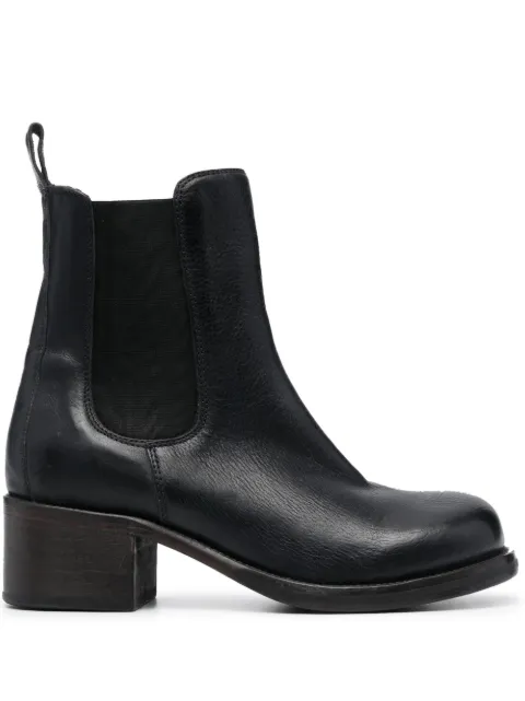 Moma 50mm leather Chelsea boots Blue 72302CCU