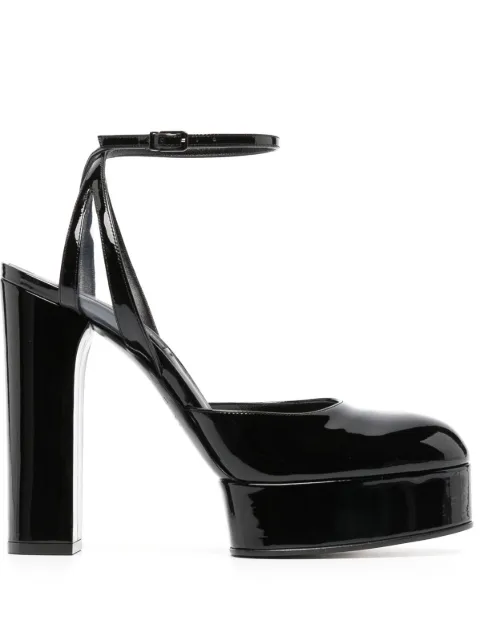Casadei Betty 120mm platform pumps Black 1H975W1201T0396