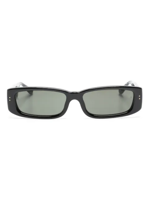 Linda Farrow Talita rectangle-frame sunglasses Black LFL1419