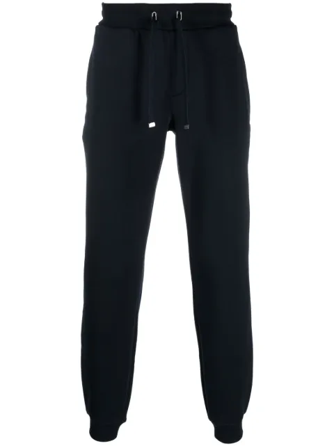 Tommy Hilfiger logo-embroidered track trousers Blue MW0MW32059