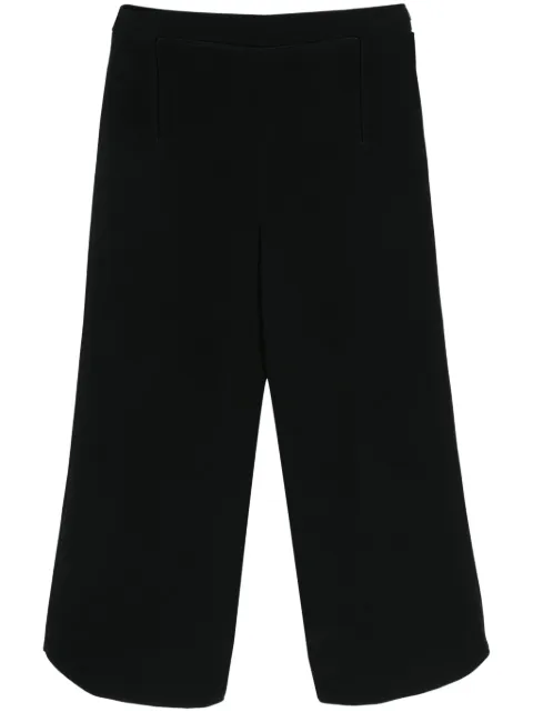 Giorgio Armani Pre-Owned 2000s mid-rise cropped trousers Black GAR250MM