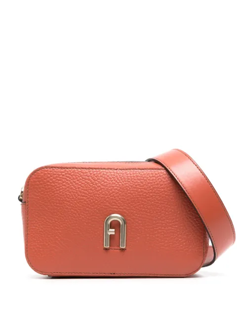 Furla mini Primula leather crossbody bag Orange WB00667BX0613