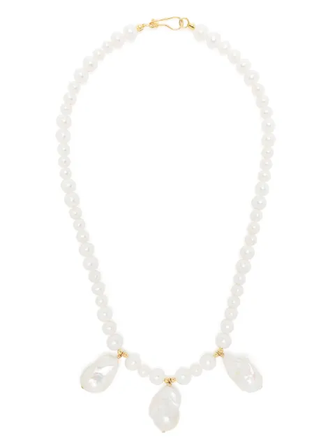 A Sinner in Pearls Fireball pearl necklace White NO62