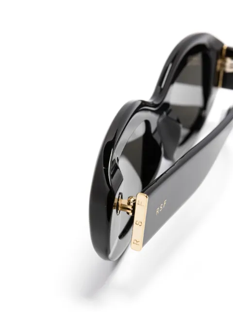 Retrosuperfuture Tutto oval-frame sunglasses Black TUTTO