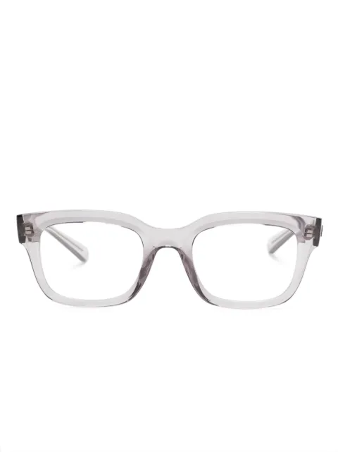 Ray-Ban transparent rectangle-frame glasses Grey RB72178263