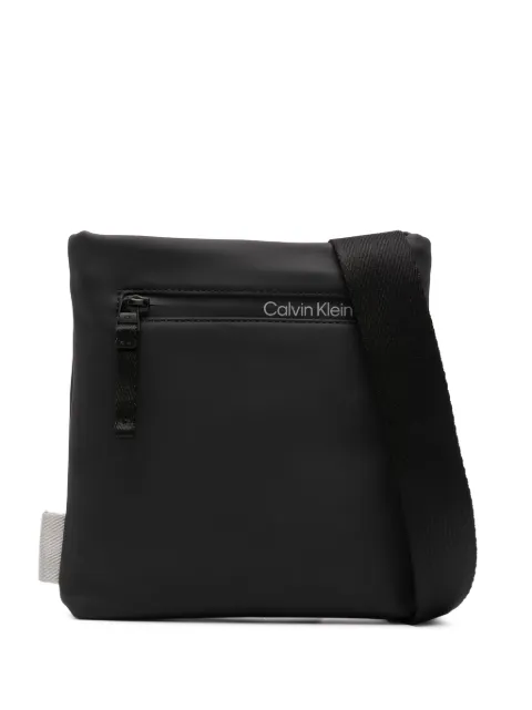 Calvin Klein logo-print crossbody bag Black K50K510795