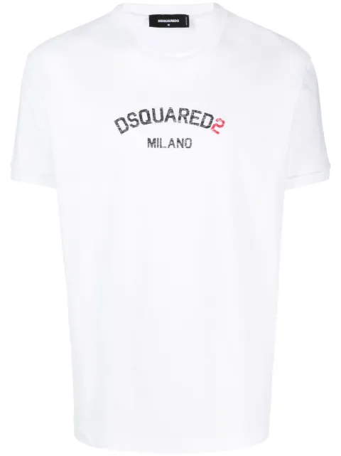 DSQUARED2 Milano T-Shirt White S74GD0969S22507