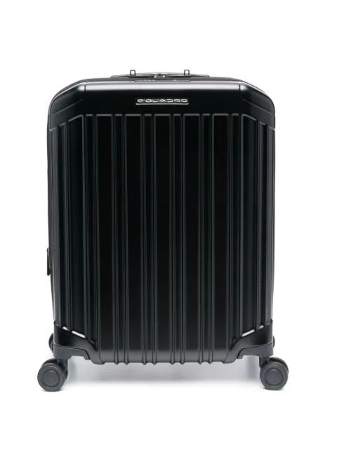 PIQUADRO Cabin-size zipped luggage bag Black BV5398PQL