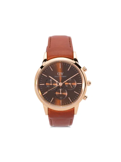 Daniel Wellington Iconic Chronograph St Mawes 42mm Brown DW00100640