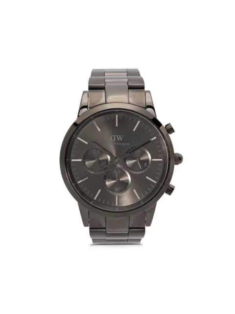 Daniel Wellington Iconic Chronograph Link 42mm Grey DW00100643