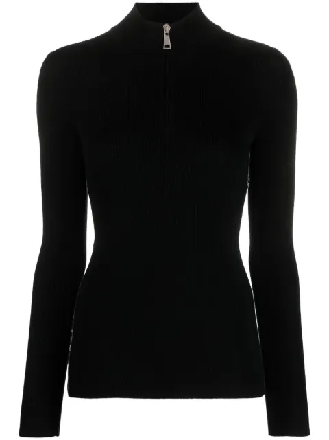 Moncler ribbed wool sweater Black I20939F00001M1131