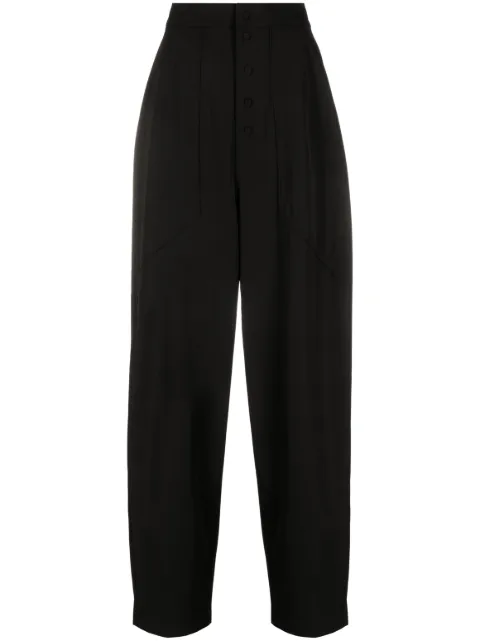 Stella McCartney loose-fit tailored trousers Black 6400983CU704