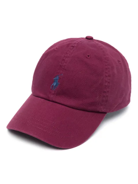 Polo Ralph Lauren logo-embroidered baseball cap Red 710667709032