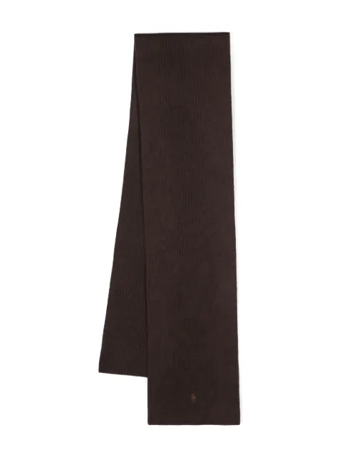 Polo Ralph Lauren Polo Pony wool scarf Brown 710886136