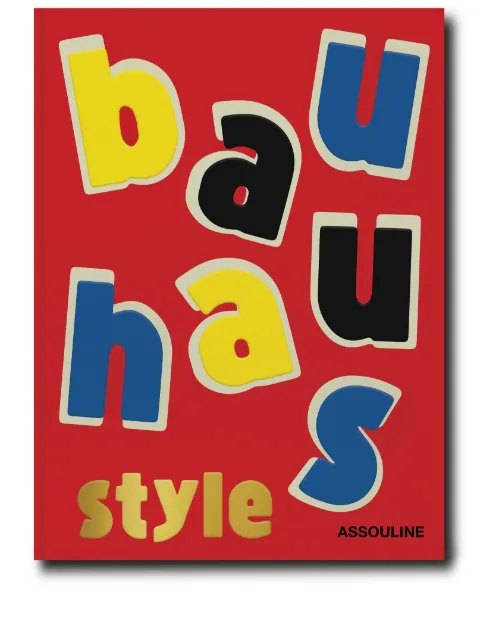 Assouline Bauhaus Style book Red 9781649802026