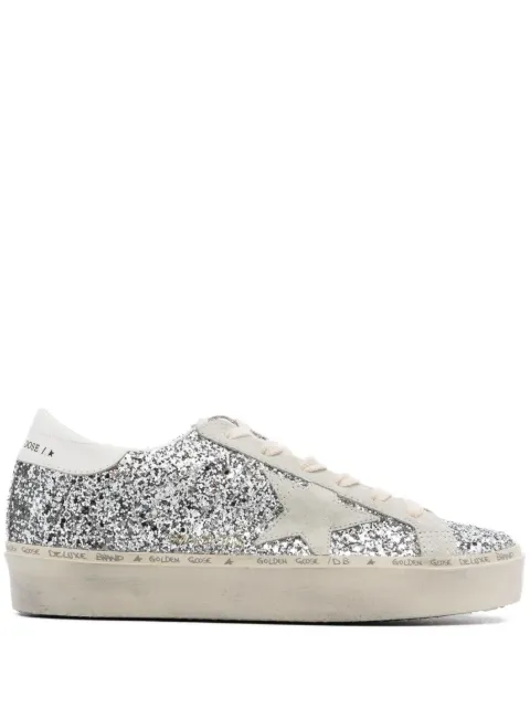Golden Goose Hi-Star glitter sneakers Silver GWF00118F005100