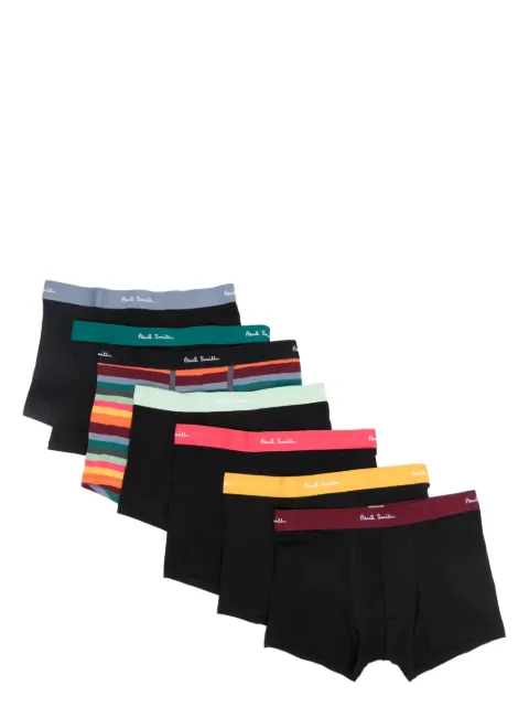 Paul Smith logo-waistband (set of seven) Black M1A914M7PKQ79