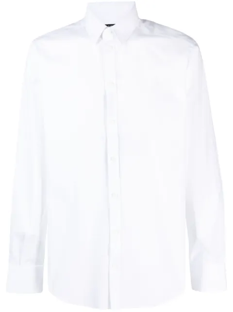 Dolce & Gabbana stretch poplin Gold-fit shirt White G5EJ0TGG826