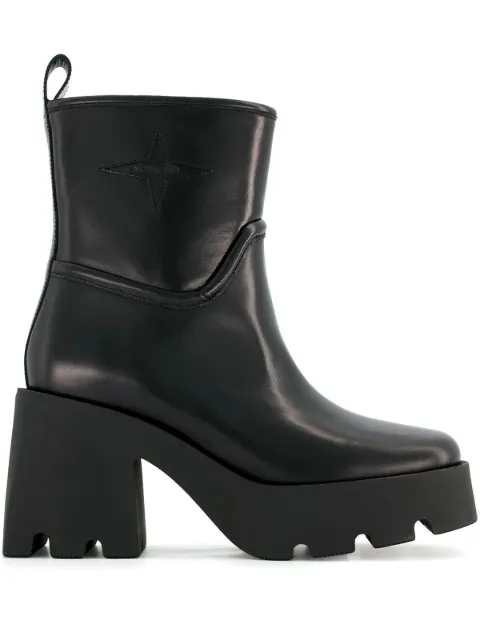 Nodaleto Bulla Rainy leather boots Black NO12942BULLARAINYBLACKSOUL