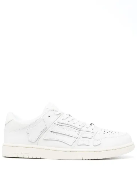 AMIRI Skel leather low-top sneakers White PXMFS006