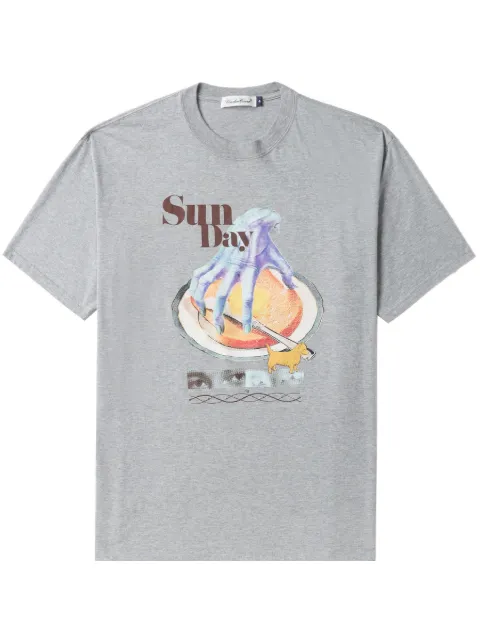 Undercover graphic-print cotton T-shirt Grey UC1C3805