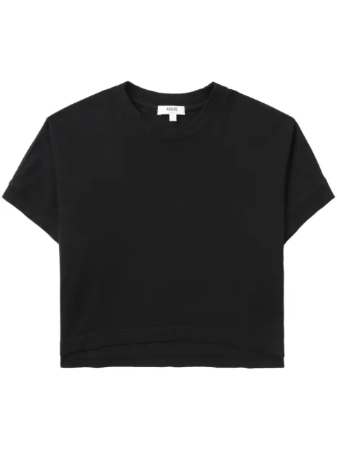 AGOLDE cropped cotton T-shirt Black A72241507