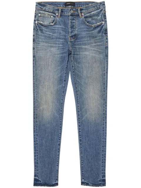 Purple Brand P005 One Year slim jeans Blue P005OYMI423