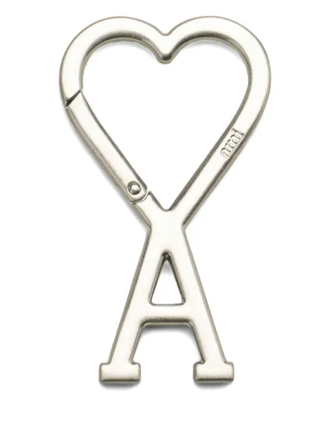 AMI Paris Ami de Coeur logo keyring Silver H26UKR907369