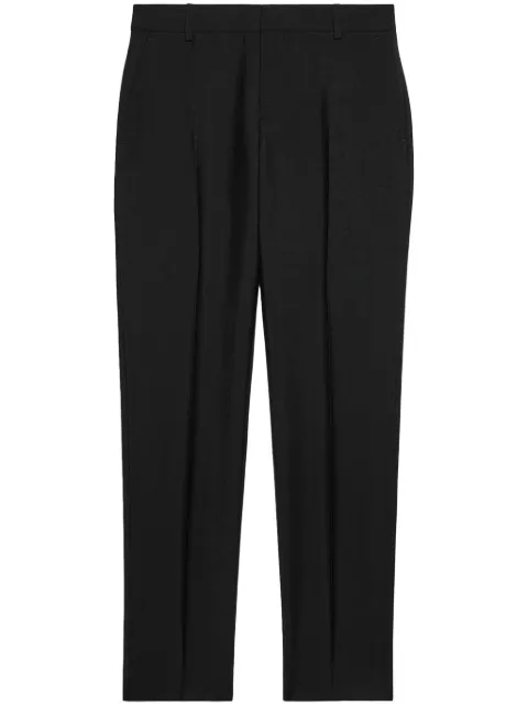 AMI Paris high-waist tailored trousers Black H23FTR004WV0028