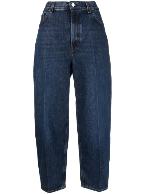 TOTEME tapered high-waist jeans Blue 2332037741404