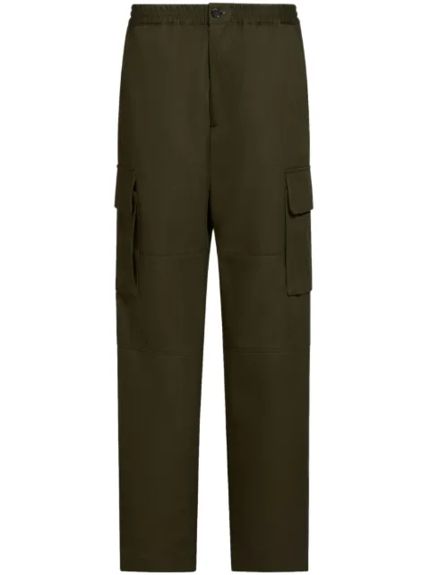 Marni gabardine cargo trousers Brown PUMU0207A1UTC278
