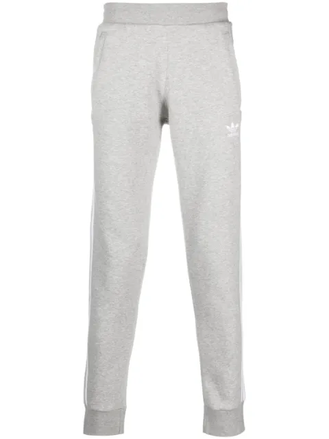 adidas tapered cotton track pants Grey IA4795
