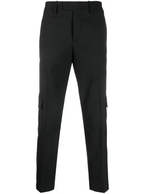 Neil Barrett cargo cotton trousers Black PBPA073U008