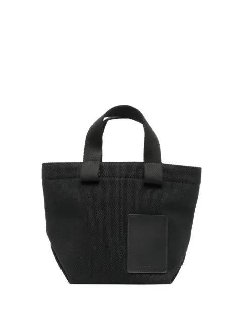 Il Bisonte logo-patch tote bag Black BHA037TCVO09