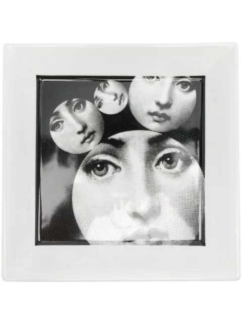 Fornasetti Tema e Variazioni n.242 plate White P32X242